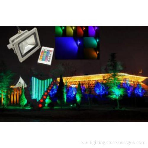 Good Appearance High Brightness 20W RGB LED Flood Light